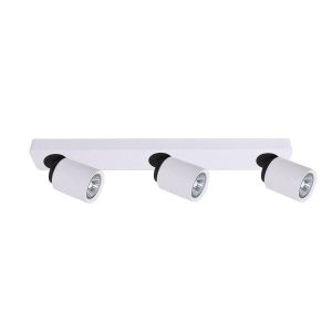 Reflektor sufitowy biało-czarny LUCIEN 3xGU10x35W wym:12x54x7cm Italux 865911 Reflektor sufitowy biało-czarny LUCIEN 3xGU10x35W wym:12x54x7cm Italux 865911