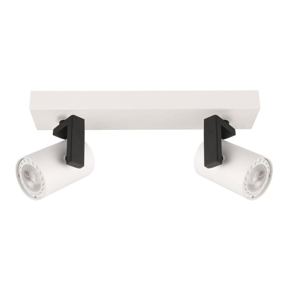 Reflektor sufitowy biało-czarny MOLA 2xGU10x35W wym:8x28,5x8cm Italux 866272