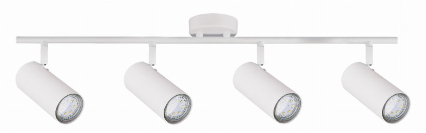 Reflektor sufitowy biały COLLY 4xGU10x15W wym:18x76x9cm Candellux 865845