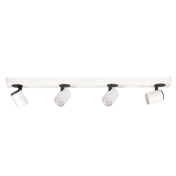 Reflektor sufitowy biały ELVIRA 4xGU10x25W wym:14x76x7cm Italux 866274