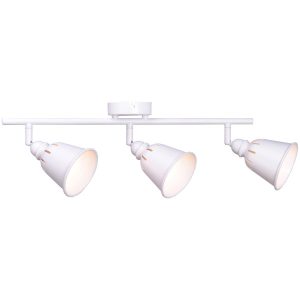 Reflektor sufitowy biały FIONA 3xE14x8W wym:18,5x57x10cm Polux 866032 Reflektor sufitowy biały FIONA 3xE14x8W wym:18,5x57x10cm Polux 866032