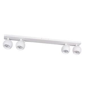 Reflektor sufitowy biały GALOBA 4xGU10x35W wym:14x8x78cm Kanlux 866037 Reflektor sufitowy biały GALOBA 4xGU10x35W wym:14x8x78cm Kanlux 866037