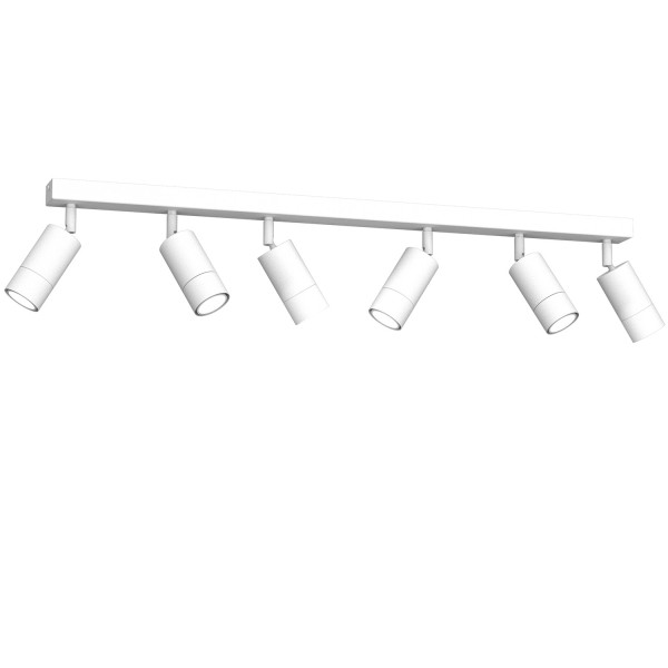 Reflektor sufitowy biały mat Link 6xGU10x8W wym:16x90x6cm Luminex 865974