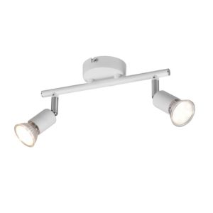 Reflektor sufitowy biały PARIS 2xGU10x35W wym:13,5x25x8cm RL 866759