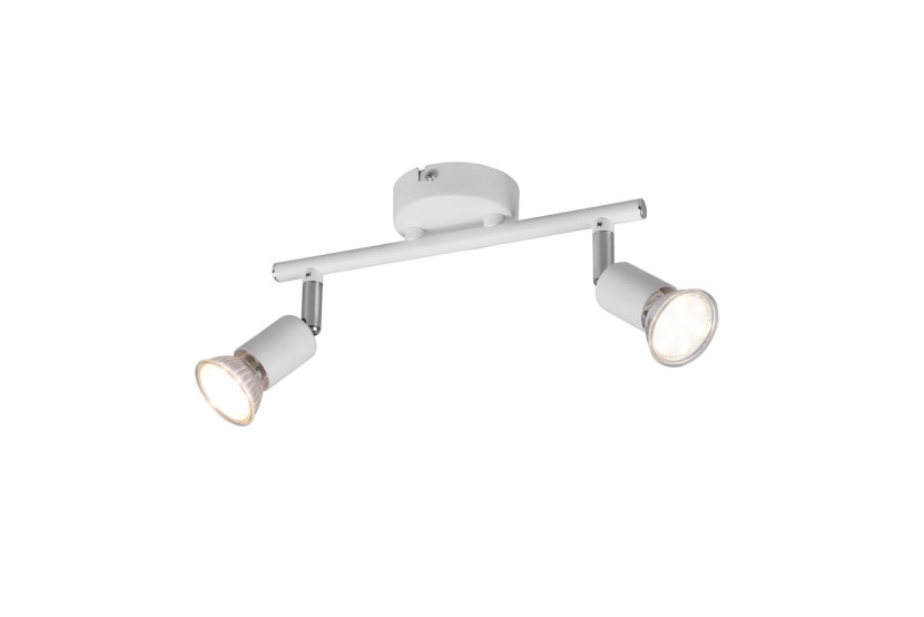 Reflektor sufitowy biały PARIS 2xGU10x35W wym:13,5x25x8cm RL 866759