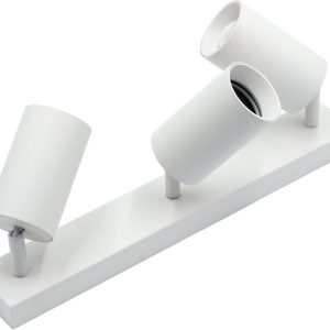 Reflektor sufitowy biały Qualis 3xGU10x40W wym:14x38x6cm IdeaLED 865970