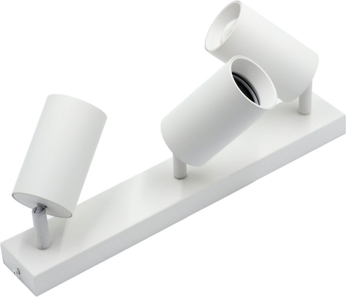 Reflektor sufitowy biały Qualis 3xGU10x40W wym:14x38x6cm IdeaLED 865970