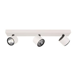 Reflektor sufitowy BONIVA biało-czarny LED 3x5W Ciepła biel 900lm Italux 866273