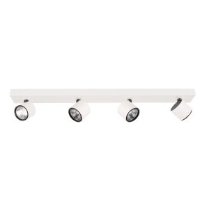 Reflektor sufitowy BONIVA biało-czarny LED 4x5W Ciepła biel 1200lm Italux 866235 Reflektor sufitowy BONIVA biało-czarny LED 4x5W Ciepła biel 1200lm Italux 866235