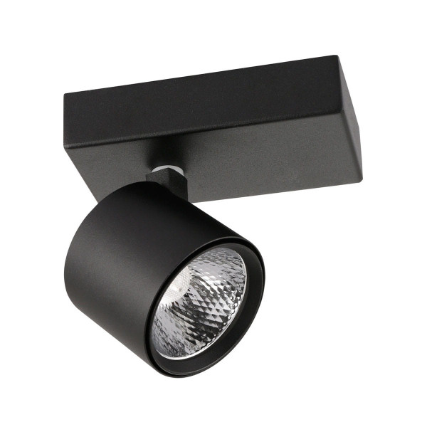 Reflektor sufitowy BONIVA czarny LED 1x5W Ciepła biel 300lm Italux 866728