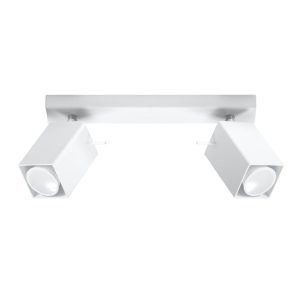 Reflektor sufitowy BRAVEA biały chromowany 2xGU10x40W IP20 Pure Lume 1037456 Reflektor sufitowy BRAVEA biały chromowany 2xGU10x40W IP20 Pure Lume 1037456