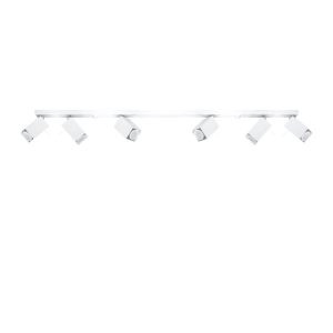 Reflektor sufitowy BRAVEA biały chromowany 6xGU10x40W IP20 Pure Lume 1037424 Reflektor sufitowy BRAVEA biały chromowany 6xGU10x40W IP20 Pure Lume 1037424