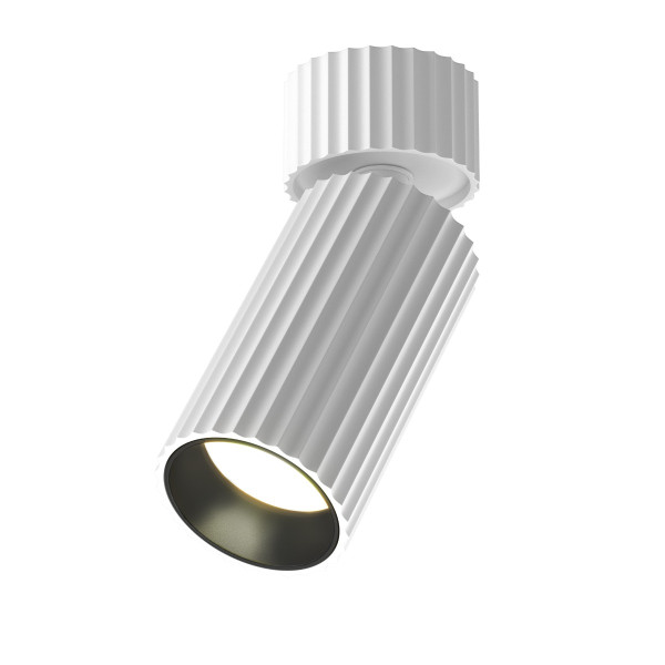 Reflektor sufitowy CALIPSO karbowana tuba biały 1xGU10x10W IP20 Maytoni 1033974