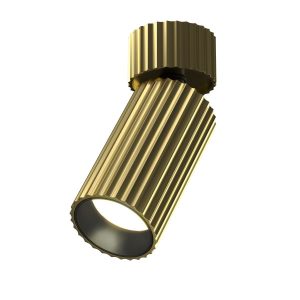 Reflektor sufitowy CALIPSO karbowana tuba mosiężny 1xGU10x10W IP20 Maytoni 1033960 Reflektor sufitowy CALIPSO karbowana tuba mosiężny 1xGU10x10W IP20 Maytoni 1033960