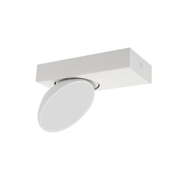 Reflektor sufitowy Castelio ruchomy biały LED 5W 4000 K 380lm IP20 Italux 1034252