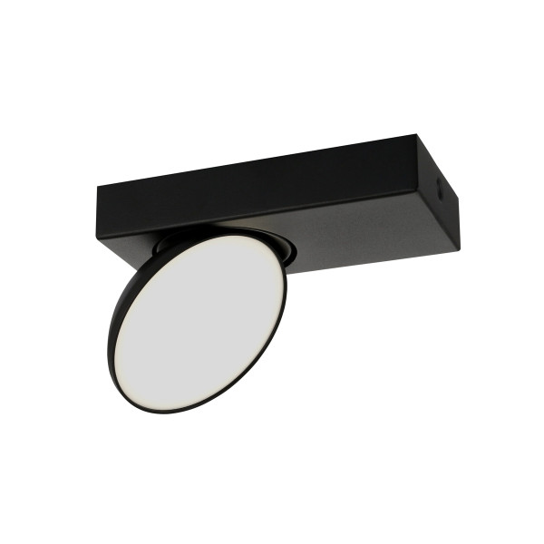 Reflektor sufitowy Castelio ruchomy czarny LED 5W 4000 K 380lm IP20 Italux 1034251