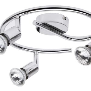 Reflektor sufitowy chromowany Norton 3xGU10x50W wym:13x25x25cm Rabalux 866989 Reflektor sufitowy chromowany Norton 3xGU10x50W wym:13x25x25cm Rabalux 866989