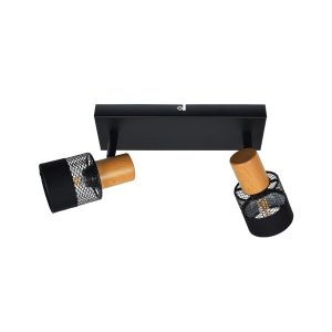 Reflektor sufitowy Coletta ruchomy czarny 2xE14x4W IP20 Italux 1035530 Reflektor sufitowy Coletta ruchomy czarny 2xE14x4W IP20 Italux 1035530
