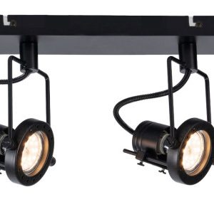 Reflektor sufitowy czarny Fiji 2 4xGU10x50W wym:16x60x6cm Reality 865805 Reflektor sufitowy czarny Fiji 2 4xGU10x50W wym:16x60x6cm Reality 865805