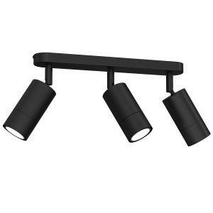 Reflektor sufitowy czarny mat Link 3xGU10x8W wym:16x33x6cm Luminex 866066 Reflektor sufitowy czarny mat Link 3xGU10x8W wym:16x33x6cm Luminex 866066