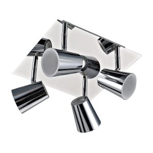 Reflektor sufitowy ELMIRA chromowany LED 4x20W Ciepła biel 2000lm Italux 865872 Reflektor sufitowy ELMIRA chromowany LED 4x20W Ciepła biel 2000lm Italux 865872