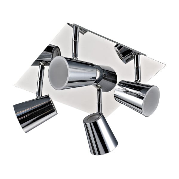 Reflektor sufitowy ELMIRA chromowany LED 4x20W Ciepła biel 2000lm Italux 865872