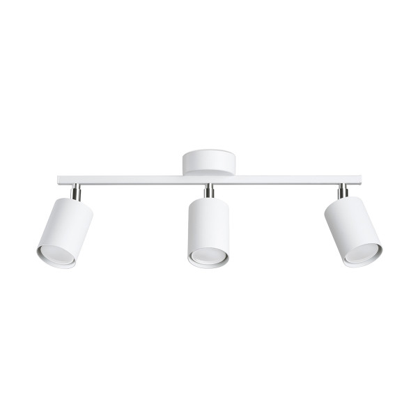 Reflektor sufitowy FJELLO biały chromowany 3xGU10x40W IP20 Pure Lume 1034004