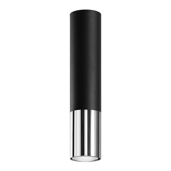 Reflektor sufitowy GIRALO srebrno-czarny 1xGU10x40W IP20 Pure Lume 991475