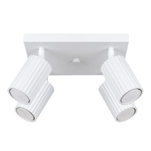 Reflektor sufitowy GRAVIO biały 4xGU10x10W wym:16,5x25x25cm IP20 Pure Lume 991575 Reflektor sufitowy GRAVIO biały 4xGU10x10W wym:16,5x25x25cm IP20 Pure Lume 991575