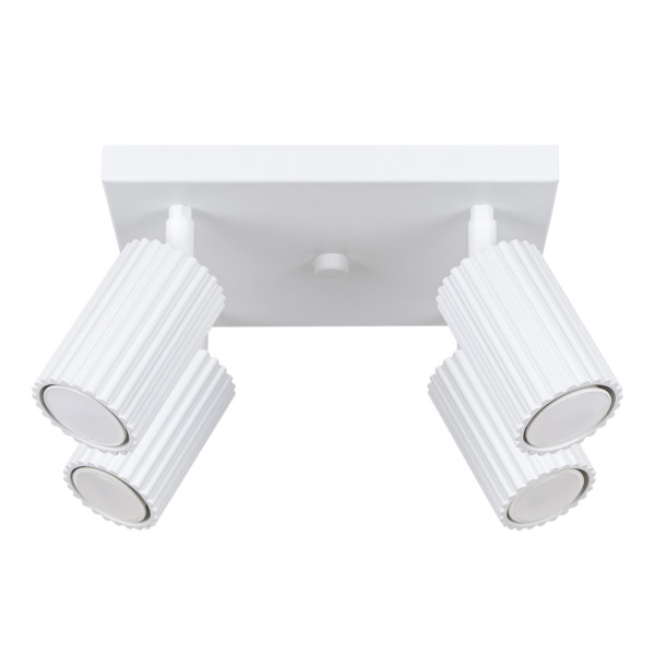 Reflektor sufitowy GRAVIO biały 4xGU10x10W wym:16,5x25x25cm IP20 Pure Lume 991575