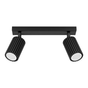 Reflektor sufitowy GRAVIO czarny 2xGU10x10W IP20 Pure Lume 991384 Reflektor sufitowy GRAVIO czarny 2xGU10x10W IP20 Pure Lume 991384
