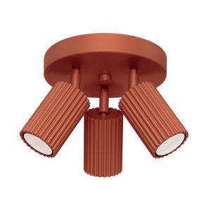Reflektor sufitowy GRAVIO ochra czerwona 3xGU10x10W IP20 Pure Lume 991351 Reflektor sufitowy GRAVIO ochra czerwona 3xGU10x10W IP20 Pure Lume 991351