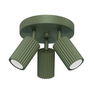 Reflektor sufitowy GRAVIO zielony oliwkowy 3xGU10x10W IP20 Pure Lume 991359 Reflektor sufitowy GRAVIO zielony oliwkowy 3xGU10x10W IP20 Pure Lume 991359