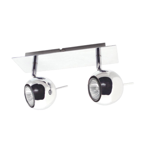 Reflektor sufitowy Hary okrągły chromowany 2xGU10x50W IP20 Italux 1035539 Reflektor sufitowy Hary okrągły chromowany 2xGU10x50W IP20 Italux 1035539