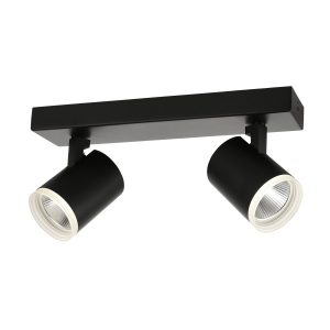 Reflektor sufitowy Helvia ruchomy czarny LED 10W 4000 K 1000lm IP20 Italux 1033958 Reflektor sufitowy Helvia ruchomy czarny LED 10W 4000 K 1000lm IP20 Italux 1033958