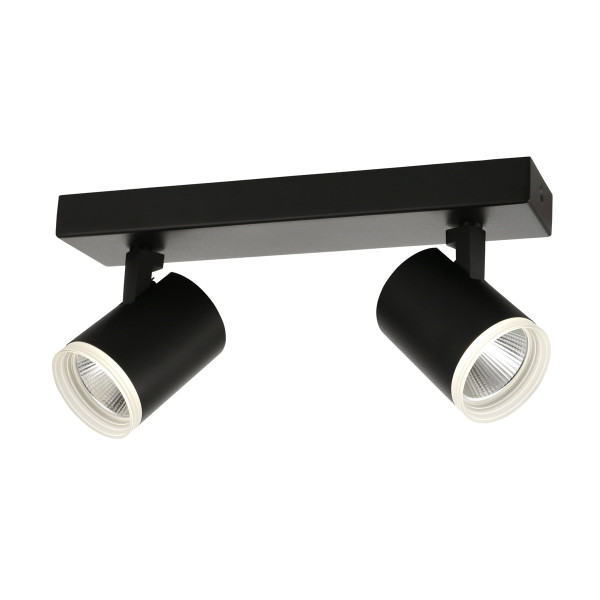 Reflektor sufitowy Helvia ruchomy czarny LED 10W 4000 K 1000lm IP20 Italux 1033958