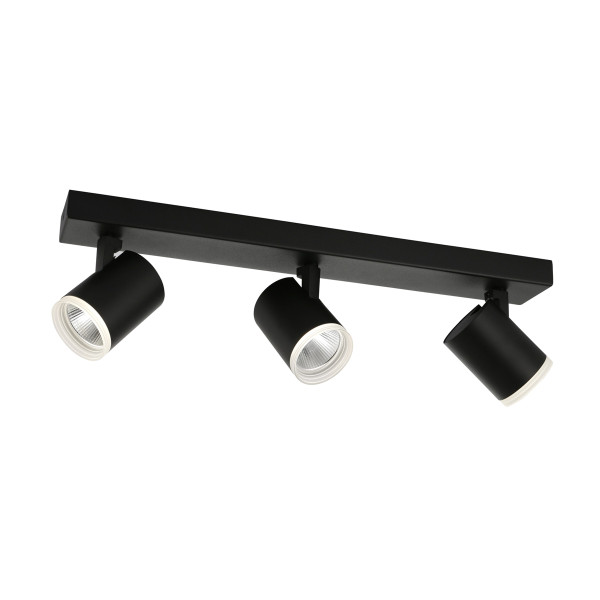 Reflektor sufitowy Helvia ruchomy czarny LED 15W 4000 K 1500lm IP20 Italux 1033905