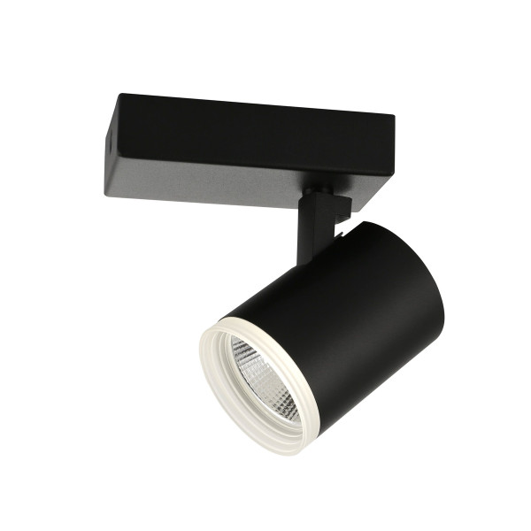 Reflektor sufitowy Helvia ruchomy czarny LED 5W 4000 K 500lm IP20 Italux 1033985