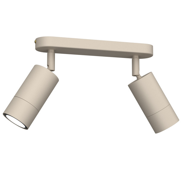 Reflektor sufitowy kremowy Link 2xGU10x8W wym:16x24x6cm Luminex 865910