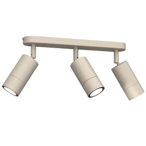 Reflektor sufitowy kremowy Link 3xGU10x8W wym:16x33x6cm Luminex 866021 Reflektor sufitowy kremowy Link 3xGU10x8W wym:16x33x6cm Luminex 866021