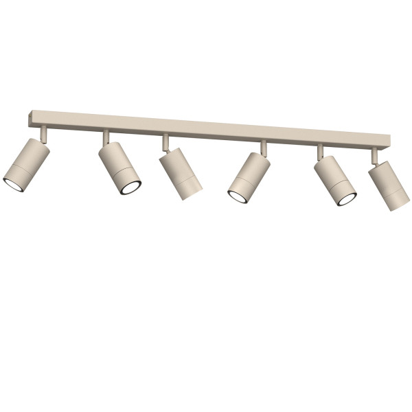 Reflektor sufitowy kremowy Link 6xGU10x8W wym:16x90x6cm Luminex 865990