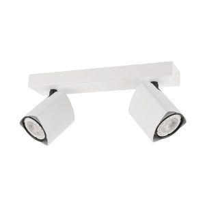 Reflektor sufitowy Merusa ruchomy biały 2xGU10x35W IP20 Italux 1037372 Reflektor sufitowy Merusa ruchomy biały 2xGU10x35W IP20 Italux 1037372