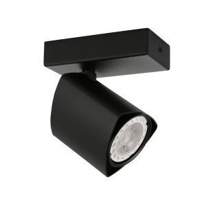 Reflektor sufitowy Merusa ruchomy czarny 1xGU10x35W IP20 Italux 1037367 Reflektor sufitowy Merusa ruchomy czarny 1xGU10x35W IP20 Italux 1037367