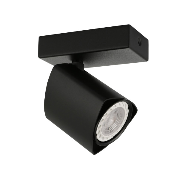 Reflektor sufitowy Merusa ruchomy czarny 1xGU10x35W IP20 Italux 1037367