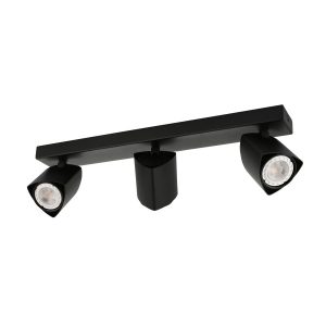 Reflektor sufitowy Merusa ruchomy czarny 3xGU10x35W IP20 Italux 1037339 Reflektor sufitowy Merusa ruchomy czarny 3xGU10x35W IP20 Italux 1037339