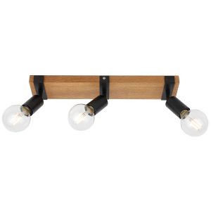 Reflektor sufitowy Molini ruchomy czarny 3xE27x40W IP20 Italux 1037336 Reflektor sufitowy Molini ruchomy czarny 3xE27x40W IP20 Italux 1037336