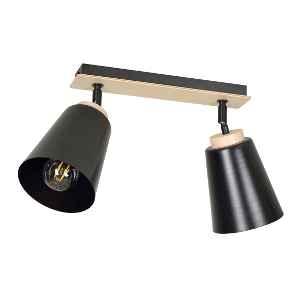 Reflektor Sufitowy Regulowany Atlas 2 Black 769629