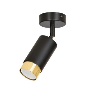 Reflektor Sufitowy Regulowany Hiro 1 Bl/Gold 751513 Reflektor Sufitowy Regulowany Hiro 1 Bl/Gold 751513