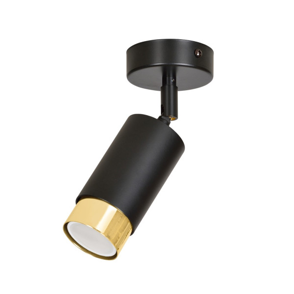 Reflektor Sufitowy Regulowany Hiro 1 Bl/Gold 751513