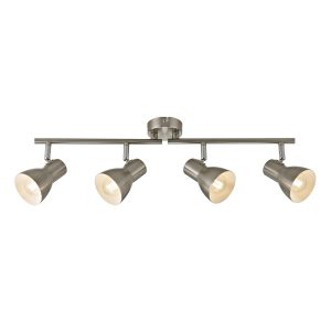 Reflektor sufitowy Riado ruchomy nikiel satynowany 4xE14x40W IP20 Italux 1037455 Reflektor sufitowy Riado ruchomy nikiel satynowany 4xE14x40W IP20 Italux 1037455